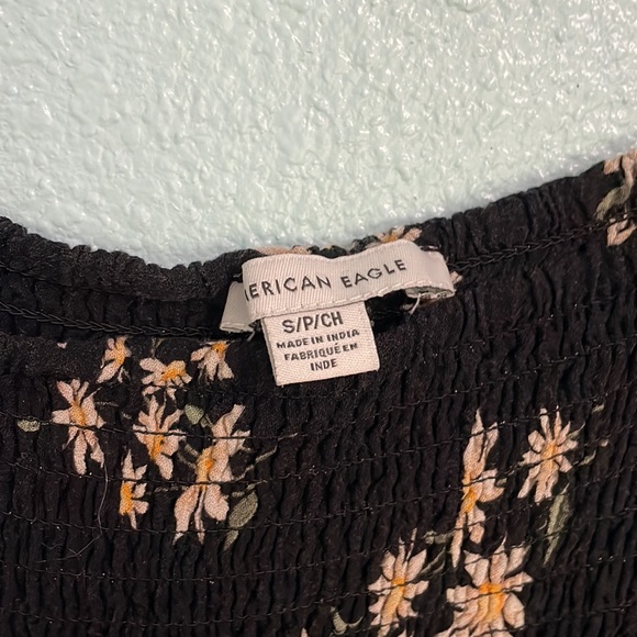 Floral Tie-Sleeve Smocked Mini Dress🌼 - Picture 2 of 4